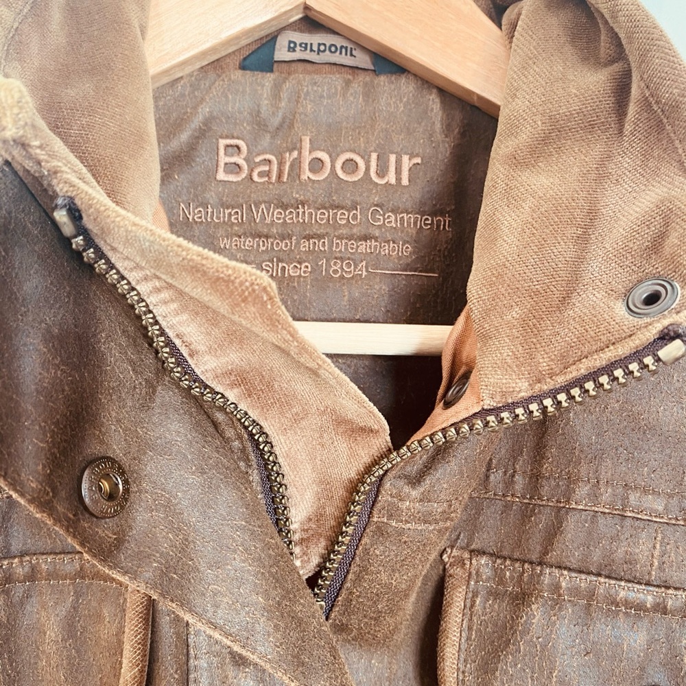 Barbour waxed jacket size us 6 never worn British